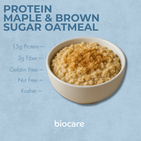 Maple and Brown Sugar Oatmeal