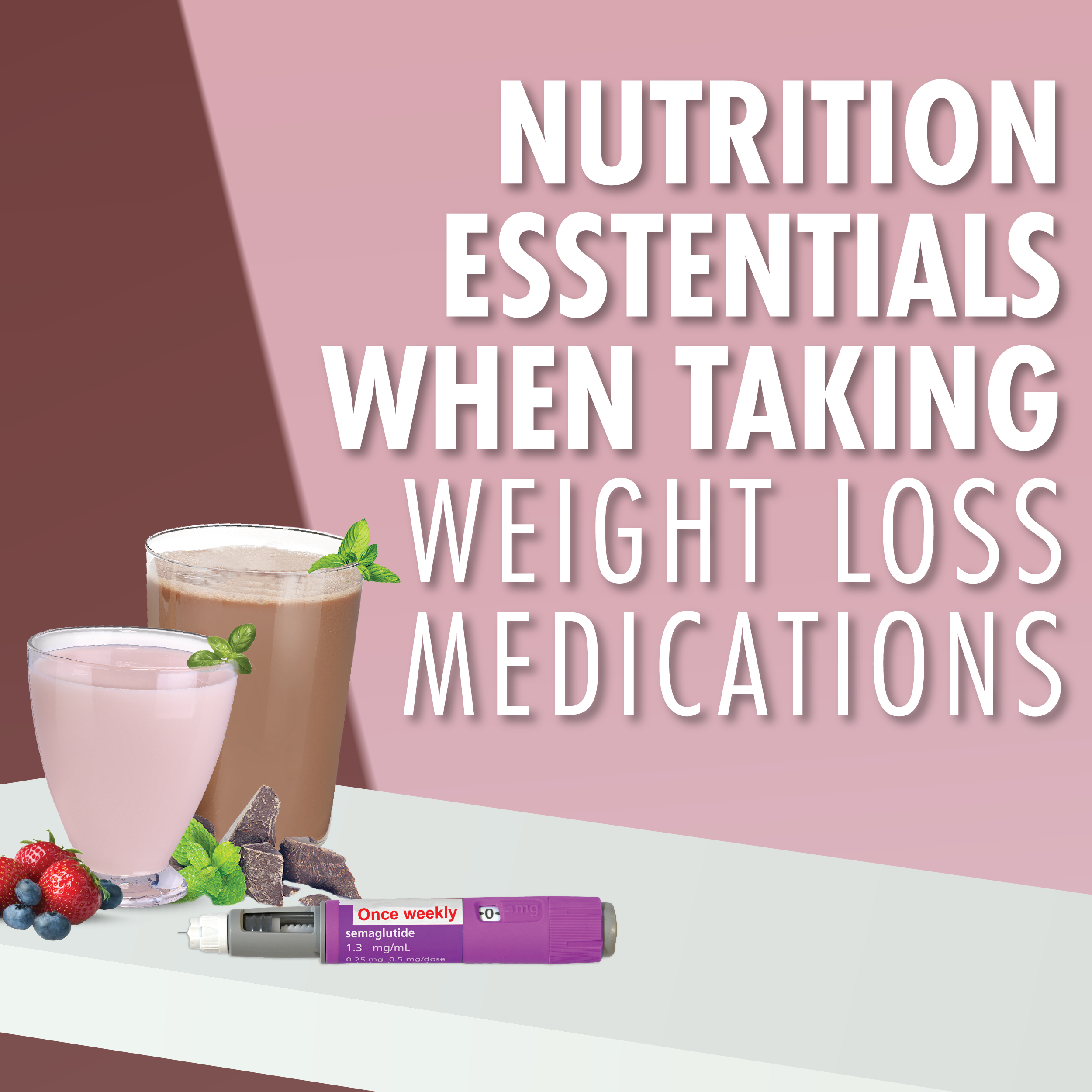 Nutrition Essentials When Taking Weight Loss Medications