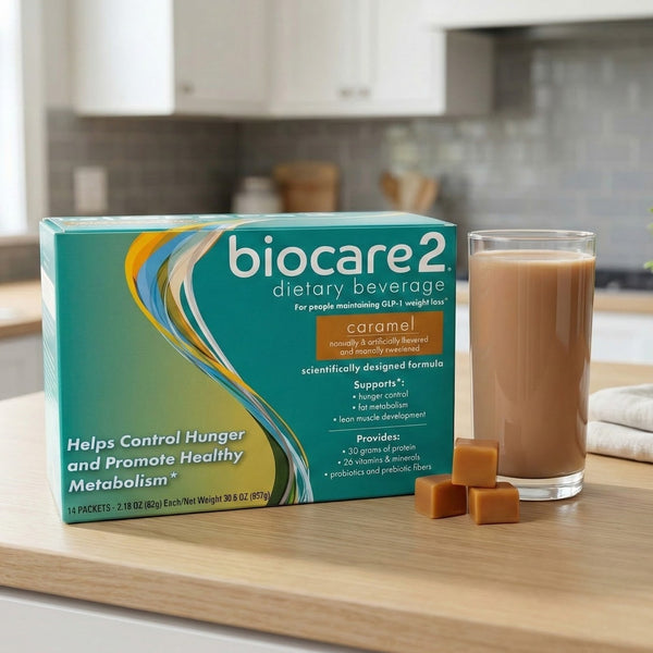 Biocare2 Caramel Dietary Beverage (14 Count)