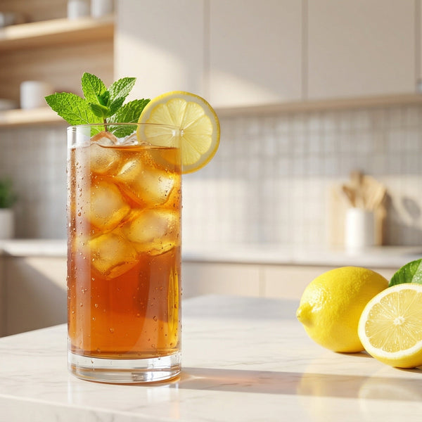 Fulfill Lemon Iced Tea Daily Enhancer Hydration Drink with 5g Fiber (10-Count)