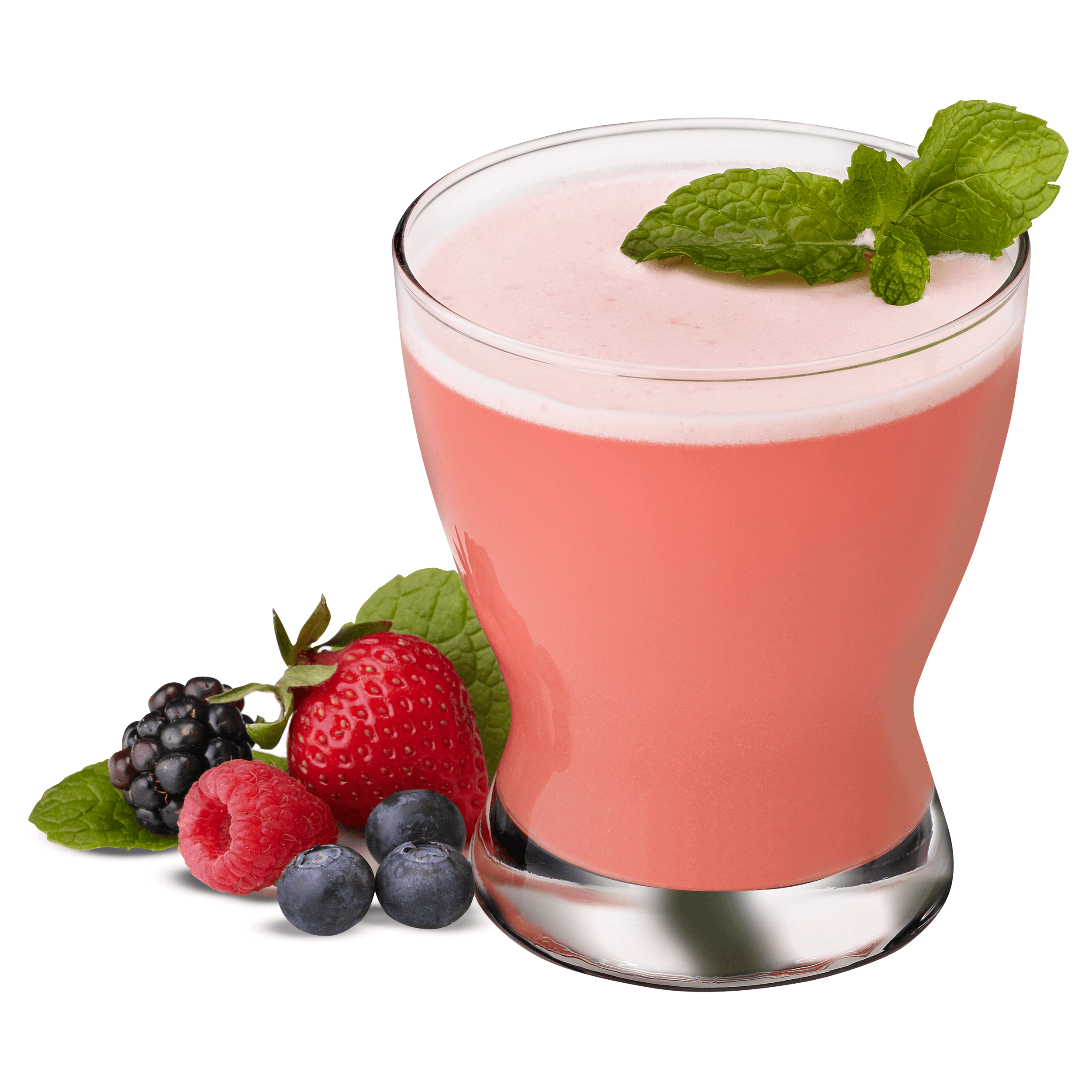 Image of Biocare Semaglutide constipation relief mixed berry beverage in a glass for ozempic side effects