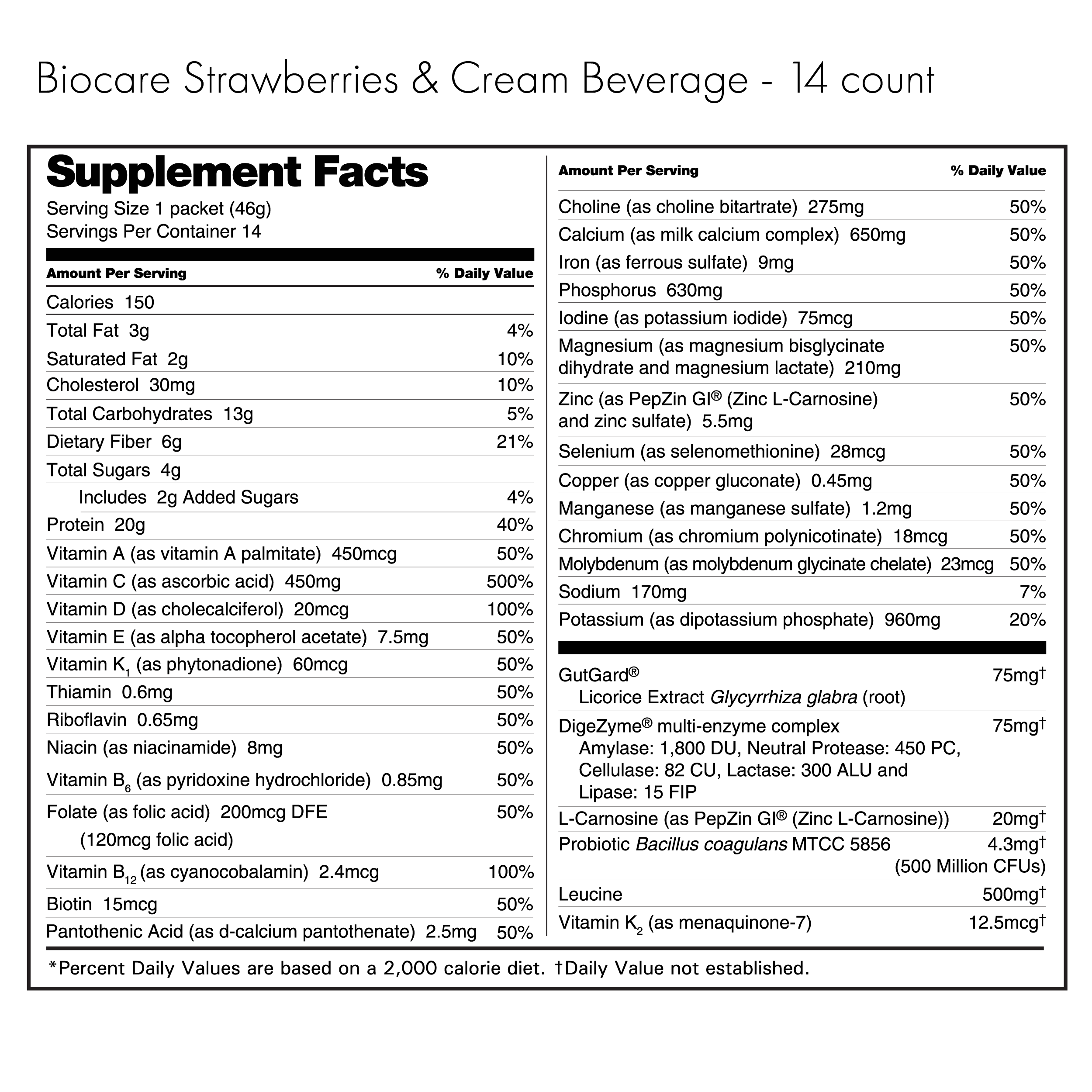 Biocare Nutrition