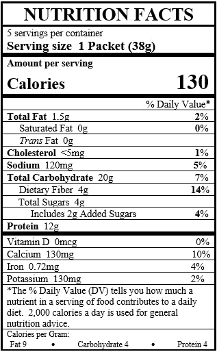 Apple and Cinnamon Oatmeal (5 Count)
