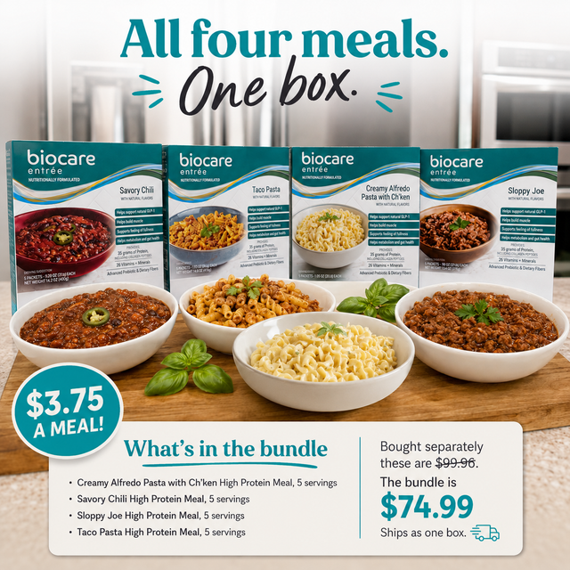 High Protein Entrée Bundle (20 Meals)