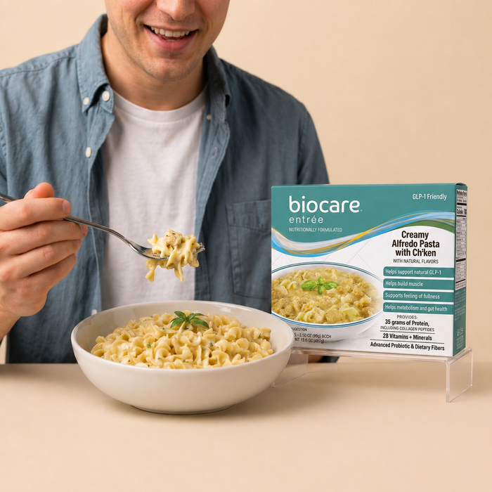 Creamy Alfredo Pasta with Ch'ken High Protein Meal (5 Count)