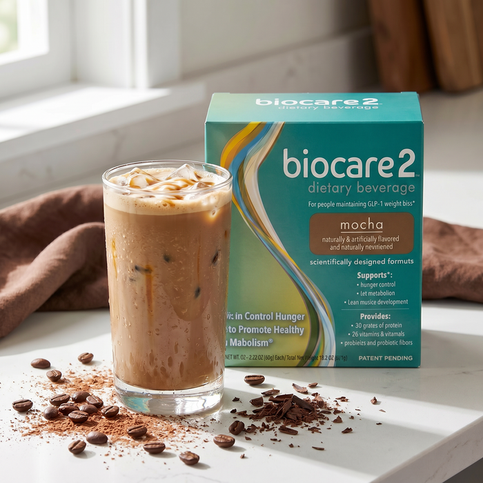 Biocare2 Mocha Dietary Beverage (7 Count)