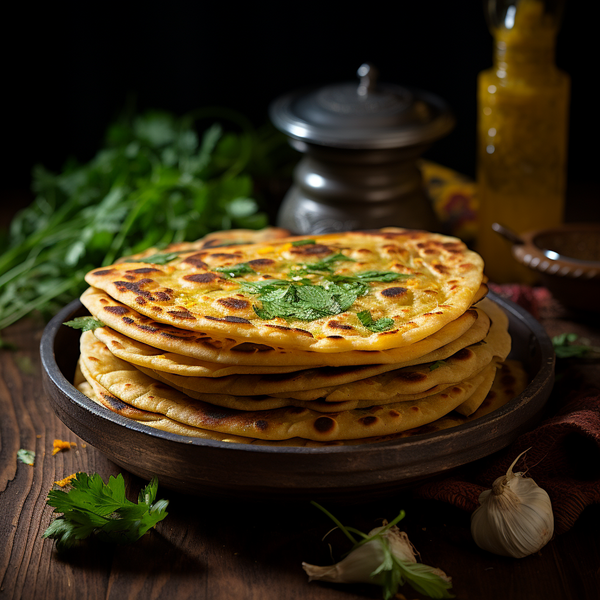Whole Wheat and Gram Flour Flat Bread (Besan Roti) recipe